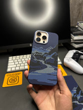 Luxo blue wavy mountain